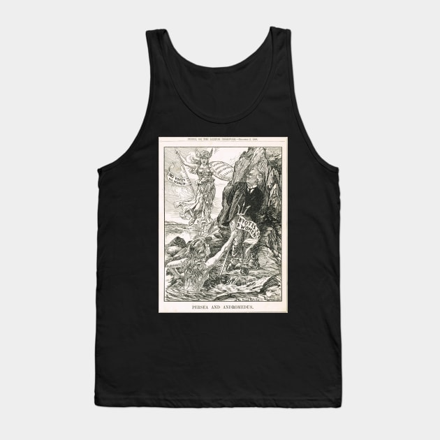 Votes for Women Punch cartoon 1908 Tank Top by artfromthepast